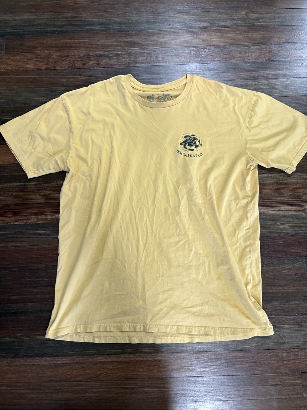 Men's Short Sleeve Tee — Soft Yellow